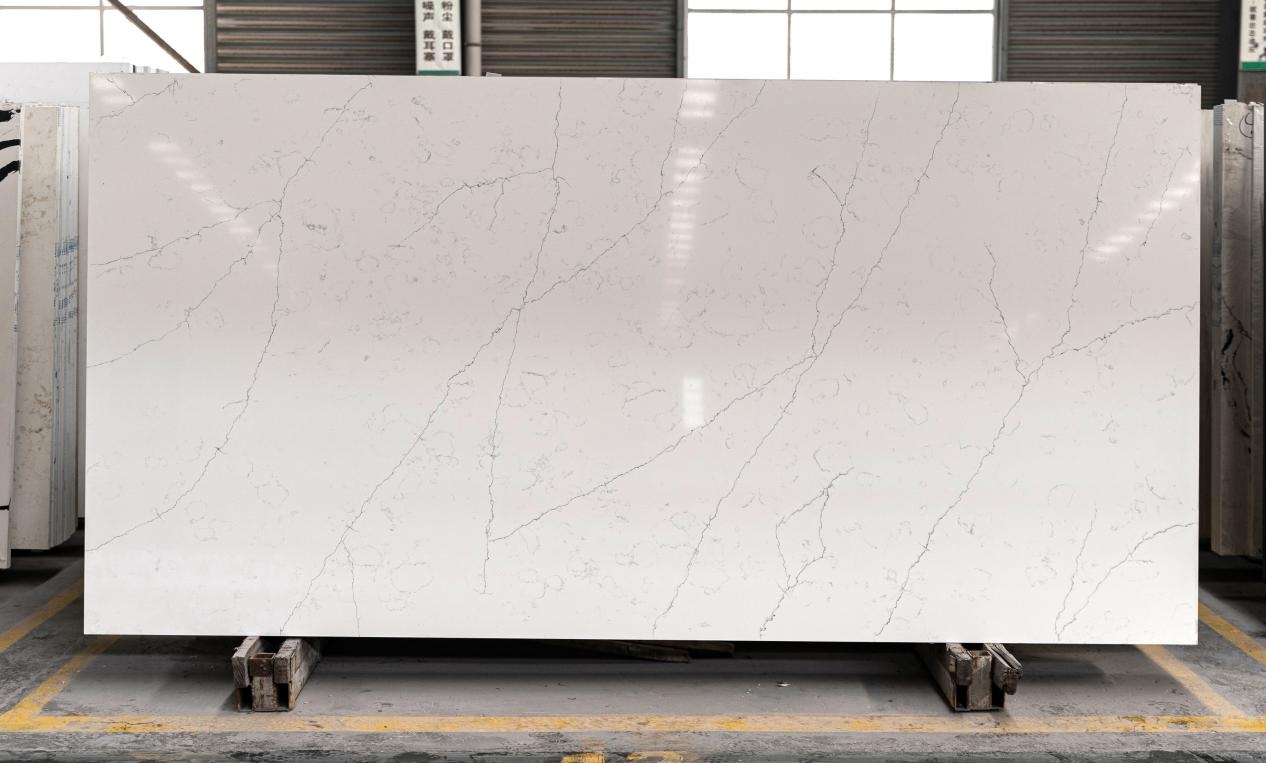 Kugurisha Byiza Byakozwe na Quartz Kibuye Icyamamare Cyigikoni Cyicyitegererezo Model 6017