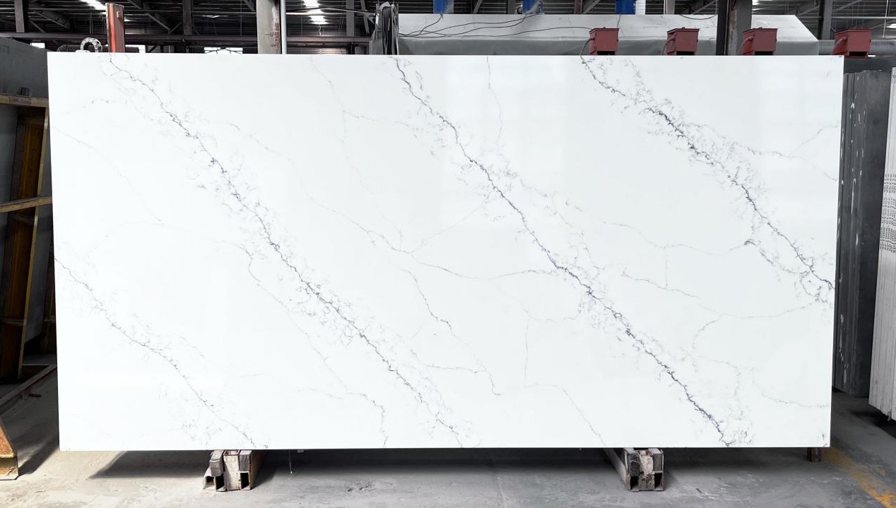 Horizon Artificial Stone Slab ------ Calacatta 6069