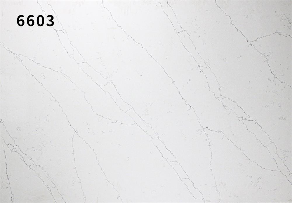 OEM gaosia CARRARA quartz ma'a 6603