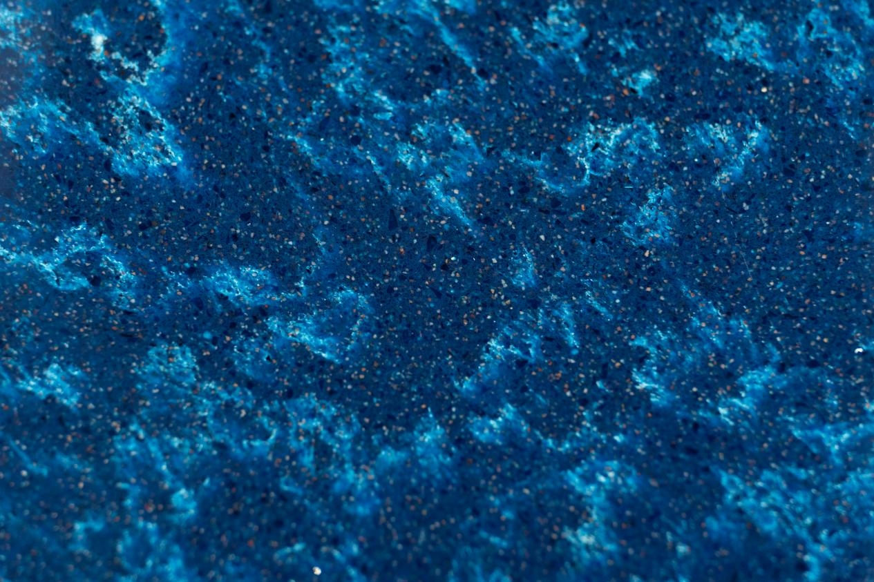 Tekun Blue Jade Stone tare da Sky Blue Jijiya Anyi a China QJ-M023-2