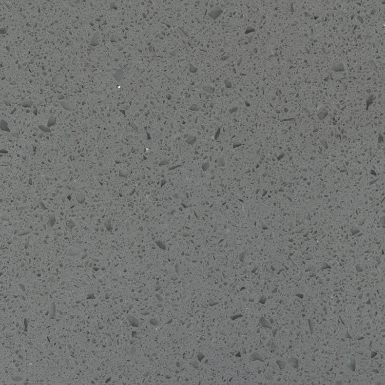 Popular grey polished artificial quartz stone slab for kitchen counter top, benchtop, worktop HF-PQ1430 CL153