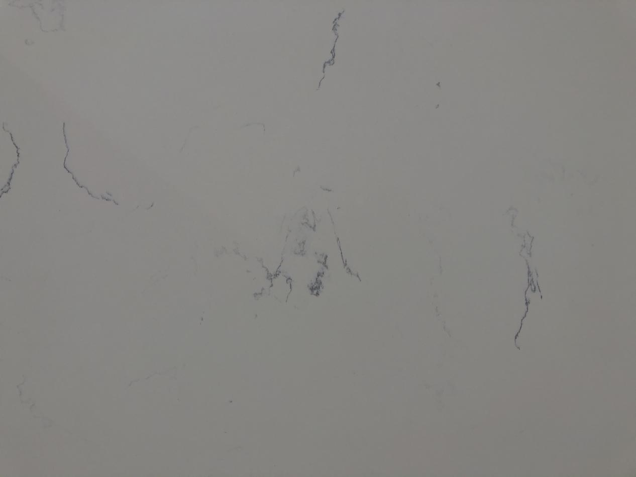 White Calacatta Quartz Stone pẹlu fluffy iṣọn Ṣe ni China 5141-3