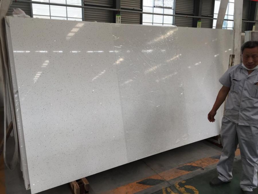 Quartz biancu Slab-4