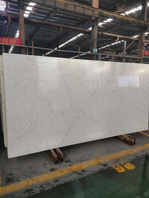 White Carrara Artificial Marble 5143-3